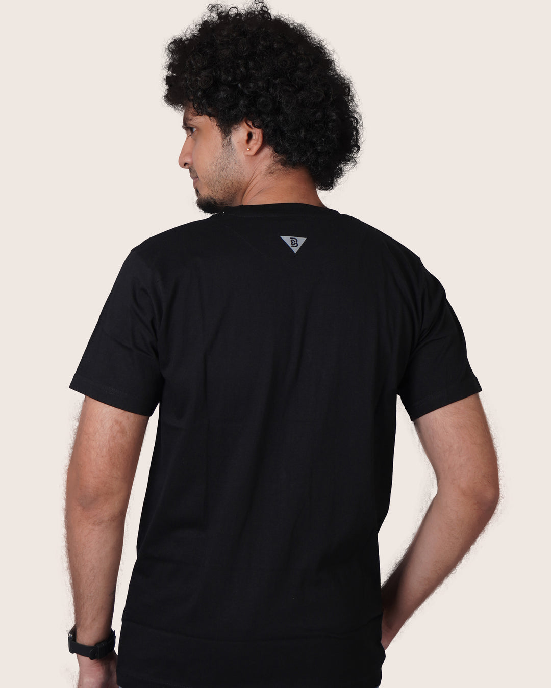 Feathersoft Home Comfort Men's Crewneck T-Shirt: Coal Black