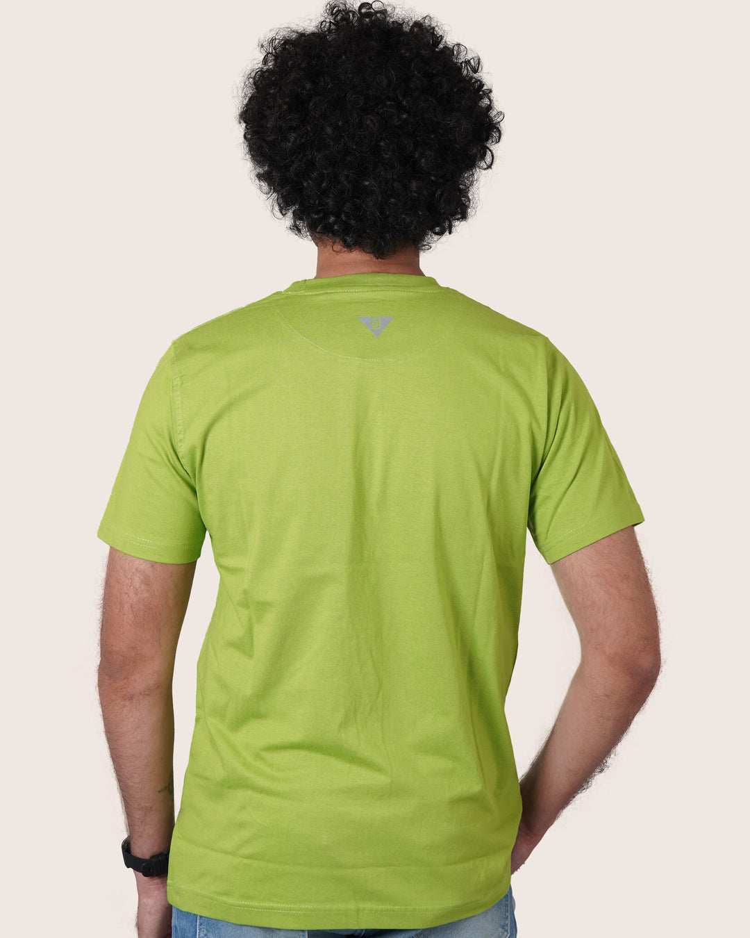 Feathersoft Home Comfort Men's Crewneck T-Shirt: Olive Green